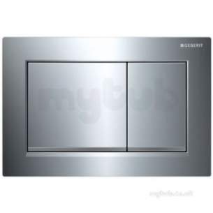 Geberit Commercial Sanitary Systems -  Act Pl Omega30 Dual Pl Br/matt/br Chr