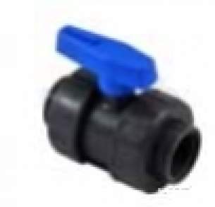 Plasson Fittings -  3/8 Inch Threaded Ball Valve 1151
