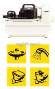 Jung Pumpen Pumps -  Wx Fix 260v Domestic Sewage Pump