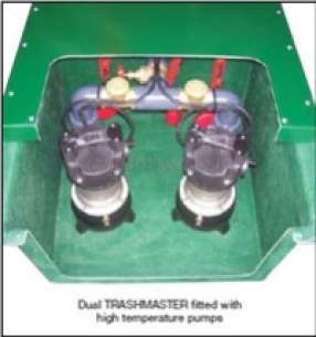 Jung Pumpen Pumps -  676 Trashmaster Floor Mtd With Pumps 1ph