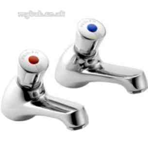 Pegler Commercial and Specialist Brassware -  Pegler 349001 1/2 Inch Non Con Tap Pair Cp