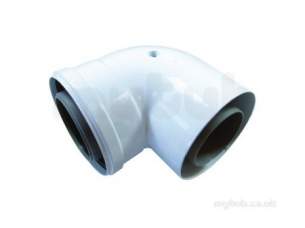Baxi Domestic Gas Boilers -  Multifit 91 Deg Flue Bend 5118588