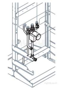 Vokera Commercial Boilers -  Condexapro Pump Kit Front For Fs Blr Rig