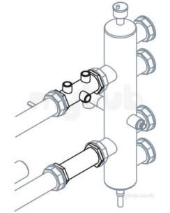 Vokera Commercial Boilers -  Condexapro Conn Pipe Kit To Sep 100kw