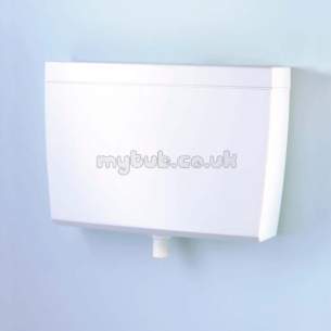 Armitage Plastic Cisterns -  Armitage Shanks S6212 13.6l Auto Cistern White