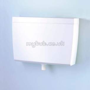 Armitage Plastic Cisterns -  Armitage Shanks S6212 13.6l Auto Cistern White S621201