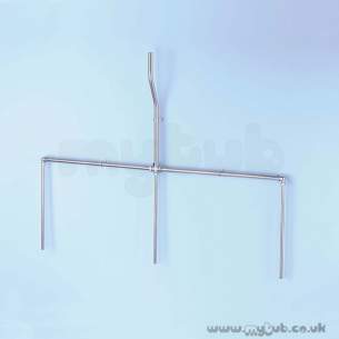 Armitage Shanks Commercial Sanitaryware -  Armitage Shanks Sanura S6224 Range Of 5 Exp F/pipes Po