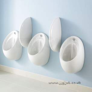Armitage Shanks Commercial Sanitaryware -  Armitage Shanks S6119 Contour Hygeniq Urinal 67cm S611901