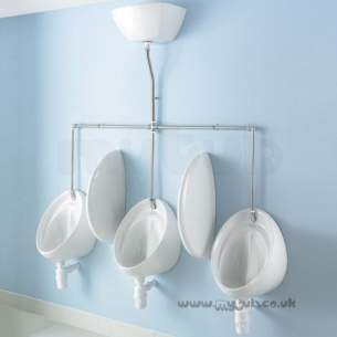 Armitage Shanks Commercial Sanitaryware -  Armitage Shanks S611801 Sanura Hygeniq Urinal 50cm White