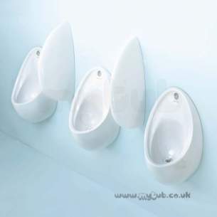 Armitage Shanks Commercial Sanitaryware -  Armitage Shanks Contour S6110 670mm Urinal Bowl White