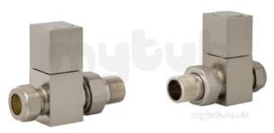 Eastbrook Accessories -  Eastbrook 12039 Straight Square Radiator Valve