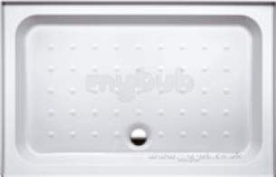 Coram Waterguard Shower Trays -  Coram 1200 X 760mm 1-w/g 3-ups Tray O E W