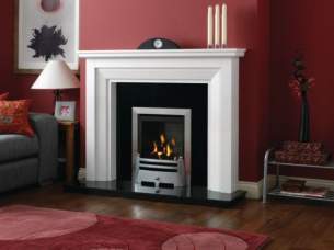 Katell Surrounds Hearths Mantels -  Katell Madrid 53 Inch Surround White