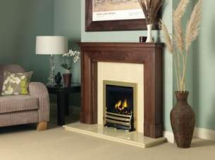Katell Surrounds Hearths Mantels -  Katell Sandford 54 Inch Timber Natural Oak