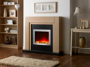 Katell Electric Suites -  Katell 2kw Wynyard Elec Suite Oak/blk