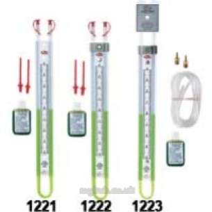 Dwyer Instruments Magnehelic Gauges -  Dwyer 1221 24 Rigid Manometer 12-0-12 Inch Wg