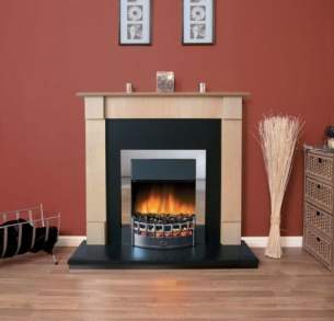 Rob Willey and Grateglow Electric Fires -  Rob Willey Rochester Petite Elec Suite