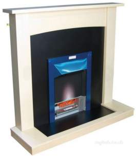 Valor Electric Fires -  Valor 05050d1 Durham Longlite Electric Suite With Blenheim Fire