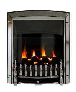 Valor Gas Fires and Wall Heaters -  Valor Dream Balanced Flue Fire Chrome