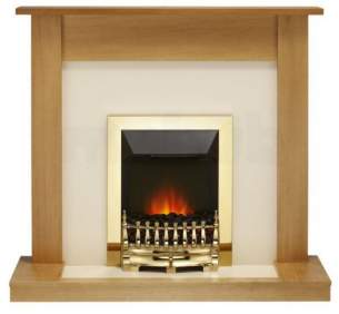 Valor Electric Fires -  Valor Medway N/oak Effect Elec Suite