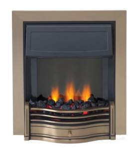 Dimplex Electric Fires -  Dimplex Danesbury Optiflame Fire Brass