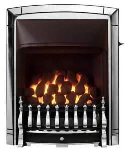 Valor Gas Fires and Wall Heaters -  Valor Dream Convector C1 Fire Chrome