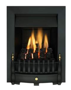 Valor Gas Fires and Wall Heaters -  Valor Blenheim Slimline Gas Fire Black