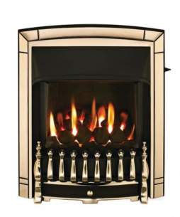 Valor Gas Fires and Wall Heaters -  Valor Homeflame Dream Ng He Fire Gold