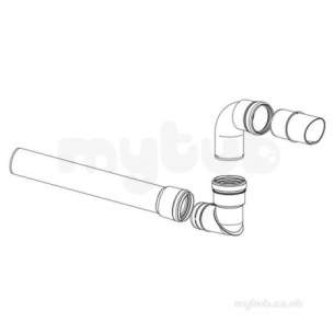 Ideal Logic Logic Plus Flues and Accessories -  Ideal High Level Flue Outlet Kit