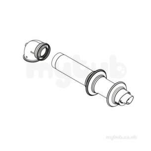 Ideal Domestic Gas Boilers -  Ideal 203128 Na Horizontal Flue Terminal