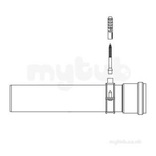 Ideal Domestic Gas Boilers -  Ideal 1m Flue Extension Pack D 203129
