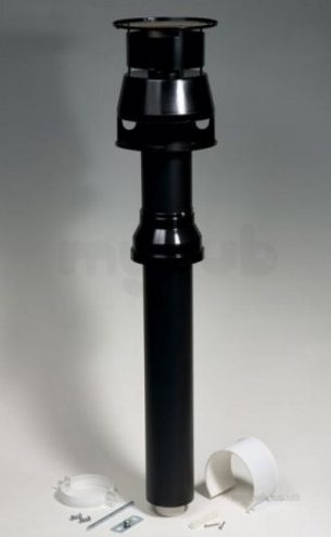 Vokera Domestic Gas Boilers -  Vokera 29450122 Na 1 M Vertical Flue Terminal