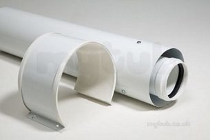 Vokera Domestic Gas Boilers -  Vokera 29450125 Na 500mm Flue Extension