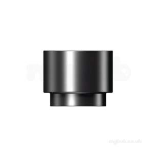 Flamco Brefco Supaflue Vit Enamel Flue -  Brefco Mt Blk Ve Flue Adapter 5 Sfaec 50mb