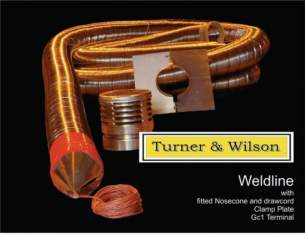 Turner and Wilson Flueliner and Packs -  T And W 5 Inch 125mm 10m F/l Pack Inc Ftgs