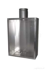 SFL Il Zalutite Chimney Flue -  Sfl Il 5 Inch Free Stndg Gas Flue Box
