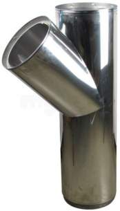 SFL Smw Sm Smz Chimney Flue -  Sfl Smw 10 Inch 135d Tee 0241310