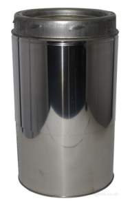 SFL Smw Sm Smz Chimney Flue -  Sfl Smw 5 Inch Inter Adj Length 0144005