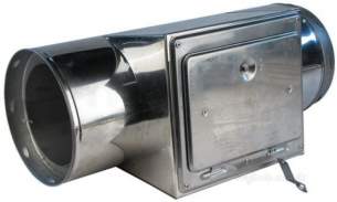 SFL Smw Sm Smz Chimney Flue -  Sfl Smw 6 Inch Ins Len Shortdoor 0141806