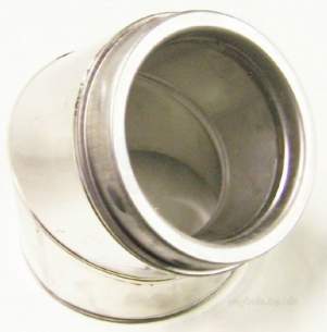 SFL Smw Sm Smz Chimney Flue -  Sfl Smw 6 Inch 45deg Elbow 0132206