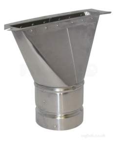 SFL Ils Twinwall Flue System -  Sfl Ils 100mm R T Adapt S/s 0901804