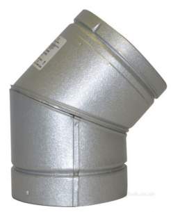 SFL Ils Twinwall Flue System -  Sfl Ils 150mm X 30deg Elbow 0902506