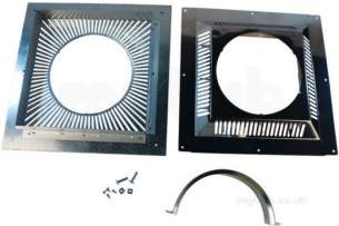 Selkirk Smw Sm Smz Chimney Flue -  Sfl Smw 6 Inch Vent Ceiling Supp S/s 0172706