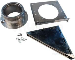 Selkirk Smw Sm Smz Chimney Flue -  Sfl Wall Supp All Stainless Steel