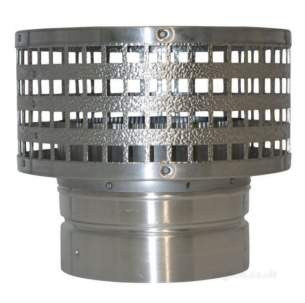 SFL Il Zalutite Chimney Flue -  Sfl Il 6 Inch Gas Vent Terminal 0407306