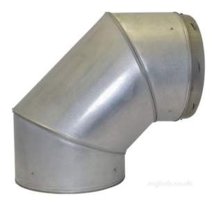 SFL Qc Chimney Flue -  Sfl Qc 7 Inch 90d Fixed Elbow 0822107