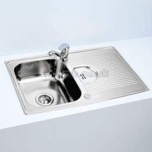 Armitage Shanks Commercial Sanitaryware -  Armitage Shanks Sandrngham In Sink 345x415 Pol S/s Mdr S5872my