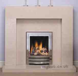 Be Modern Fire Surrounds -  44 Inch Lauren M/marble Surround Pearl Stone