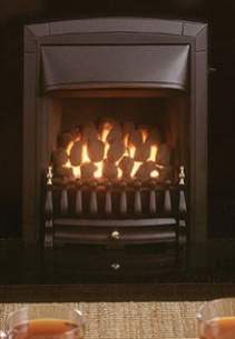 Valor Gas Fires and Wall Heaters -  Valor Dream Slimline Convector Black