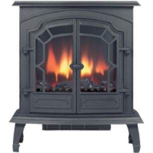 Broseley Multi Fuel Stoves -  Lincoln Electric Black Cast Stove